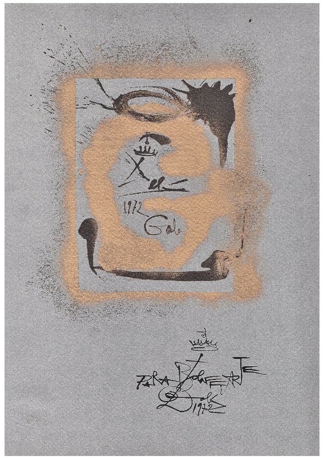 Salvador Dalí, Lettera G