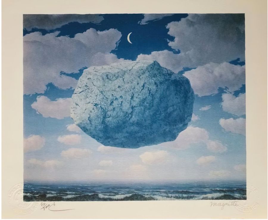 René Magritte, La Flèche de Zénon
