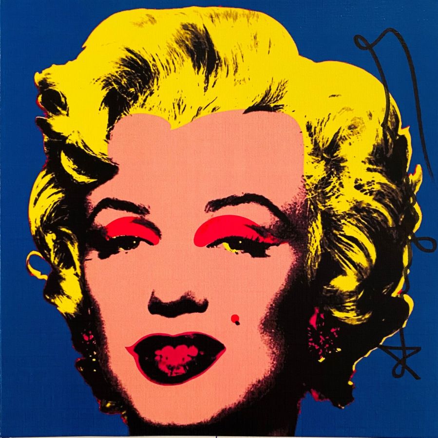 Andy Warhol, Marilyn Monroe (blu)
